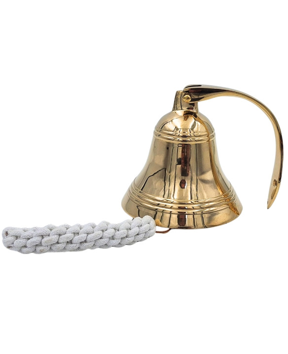 Brass Ship's Bell, 13 cm diameter – Nautical Decoration – HB30/5