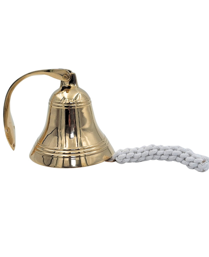 Brass Ship's Bell, 13 cm diameter – Nautical Decoration – HB30/5