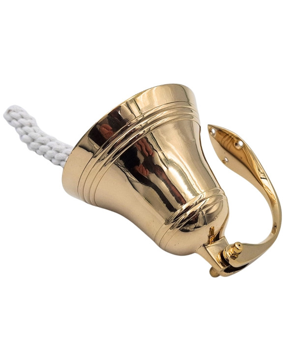 Brass Ship's Bell, 13 cm diameter – Nautical Decoration – HB30/5
