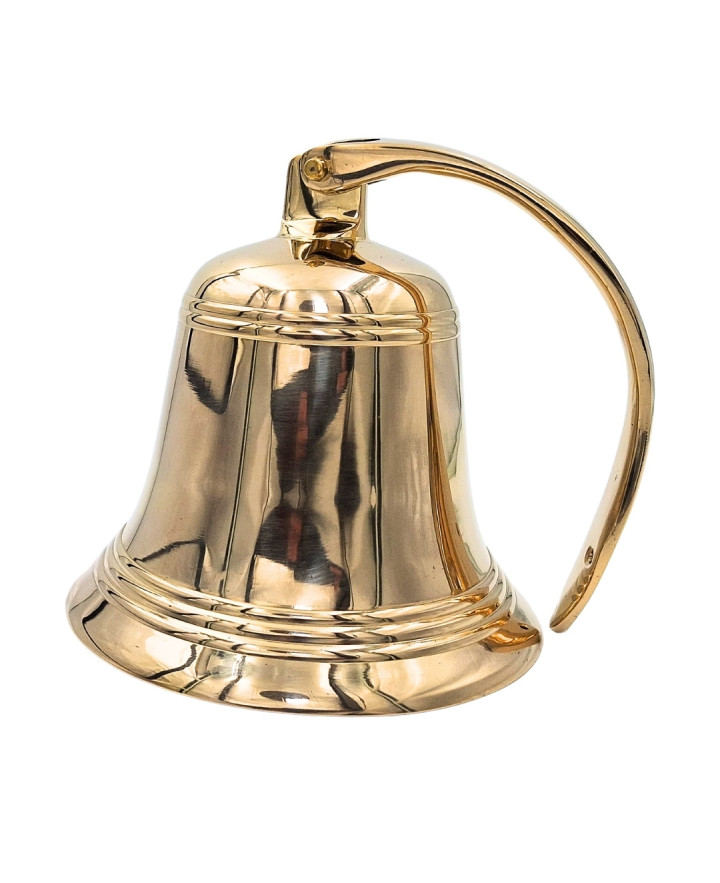 Brass Ship's Bell, 17.5 cm in diameter – Nautical Decoration – HB43/7
