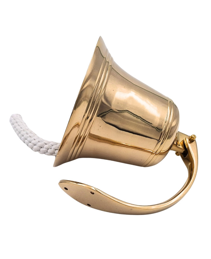 Brass Ship's Bell, 17.5 cm in diameter – Nautical Decoration – HB43/7