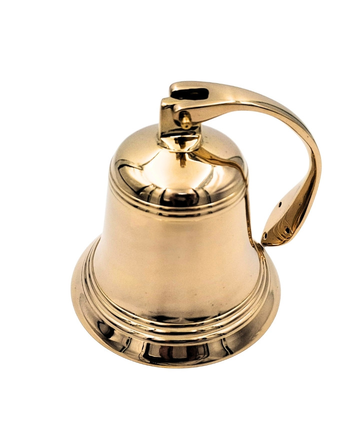 Brass Ship's Bell, 17.5 cm in diameter – Nautical Decoration – HB43/7