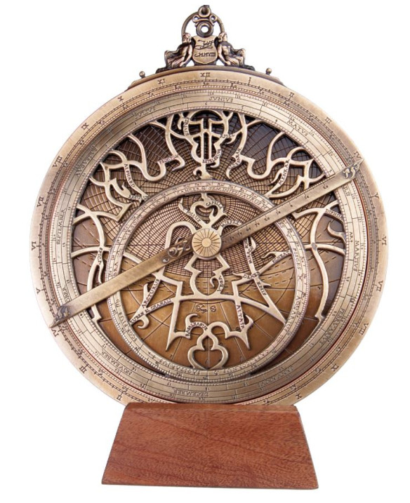 Large European Astrolabe – 20 cm diameter – A premium gift for an astronomer or sailor – H35