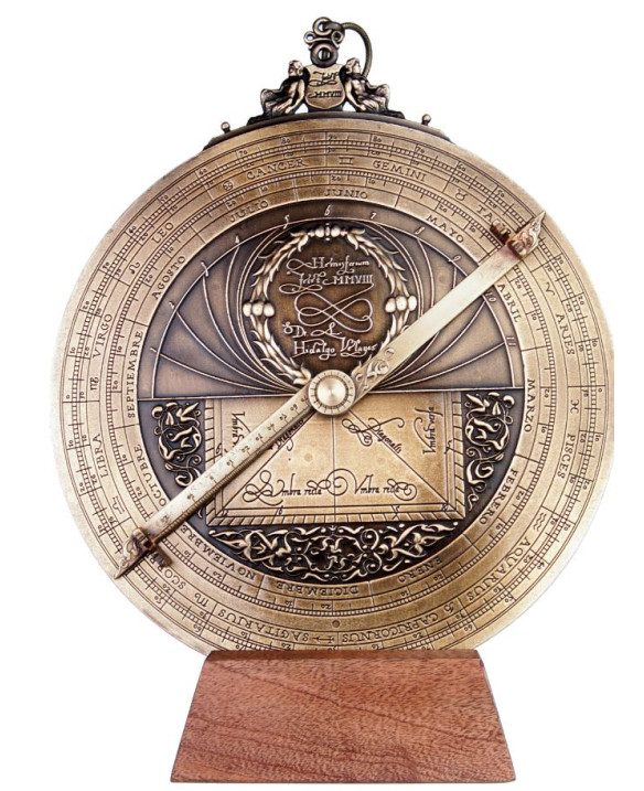 Large European Astrolabe – 20 cm diameter – A premium gift for an astronomer or sailor – H35