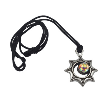 Solar Eclipse Necklace – Optical Illusion – A Gift for Travellers - ECL32 2