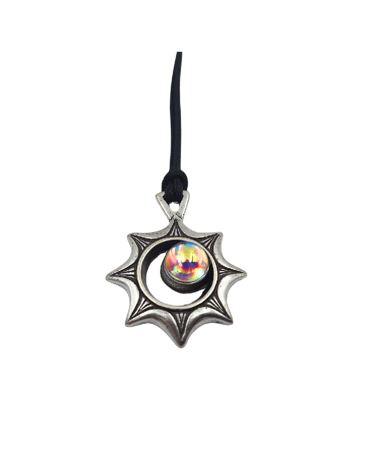 Solar Eclipse Necklace – Optical Illusion – A Gift for Travellers - ECL32