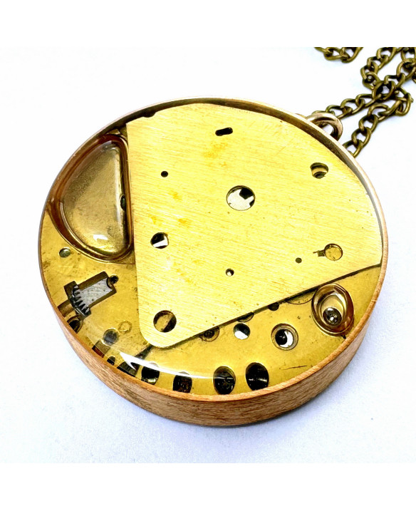 DOUBLE-SIDED PENDANT - OWL III - 3D