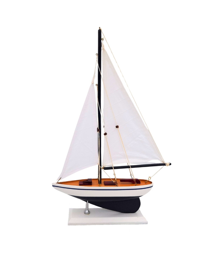 Model yacht, height 42 cm