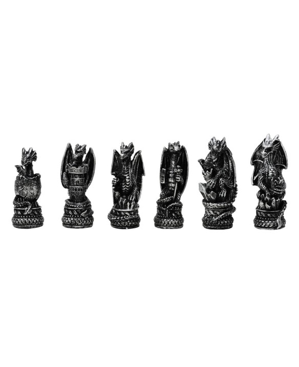 Dragon Fantasy Chess – 42x42 cm glass chessboard – MC-6069