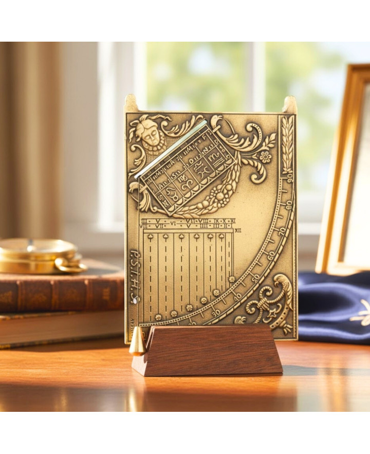 Cappuccino Quadrant – 15th-century replica – A gift for an astronomer or sailor – H28