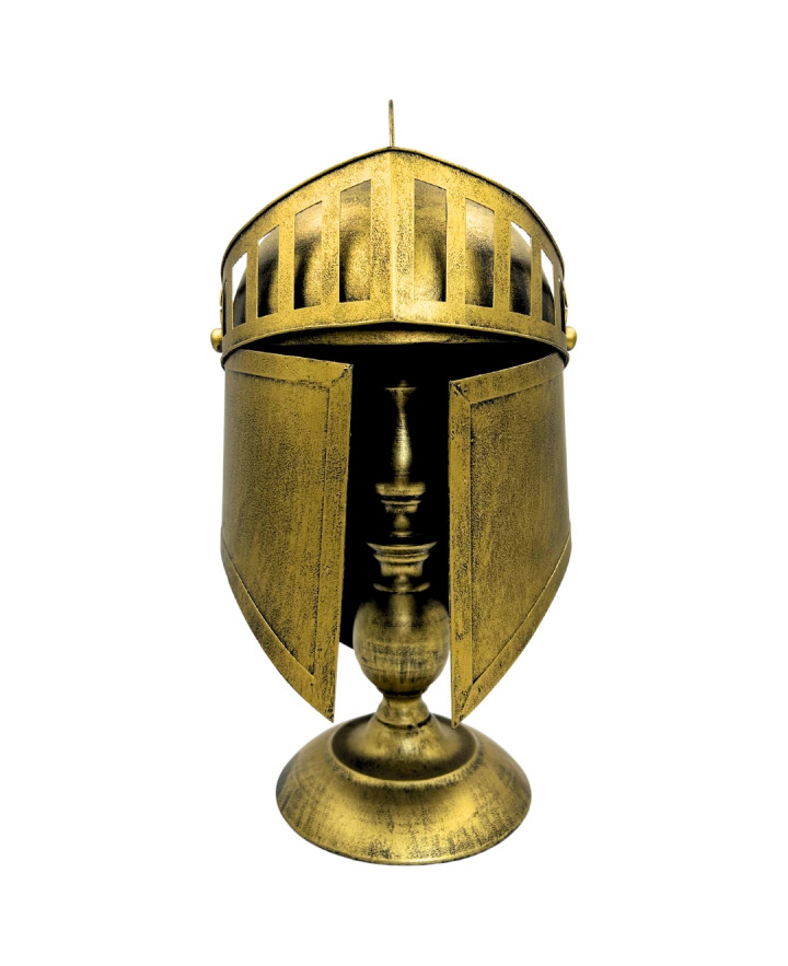 Greek Retro Decorative Helmet – Metal Replica – 6646A