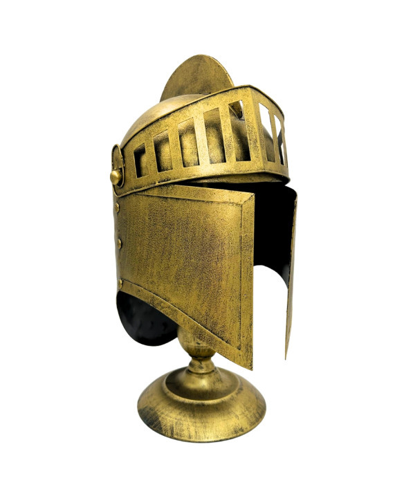 Greek Retro Decorative Helmet – Metal Replica – 6646A