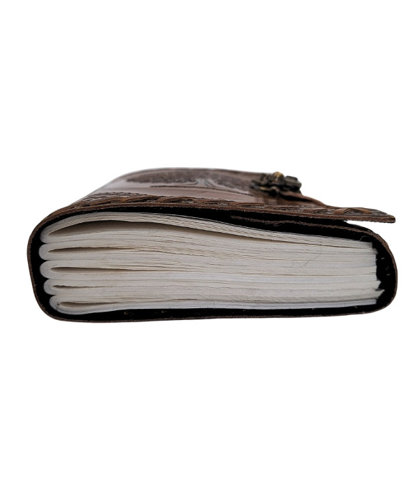 Vintage Retro Leather Notebook, 200 pages – Tree of Life - AH01