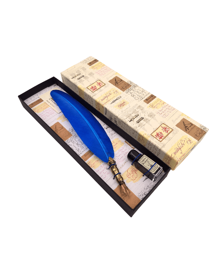 Calligraphy set – blue nib – 7651