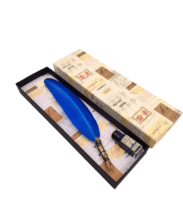Calligraphy set – blue nib – 7651