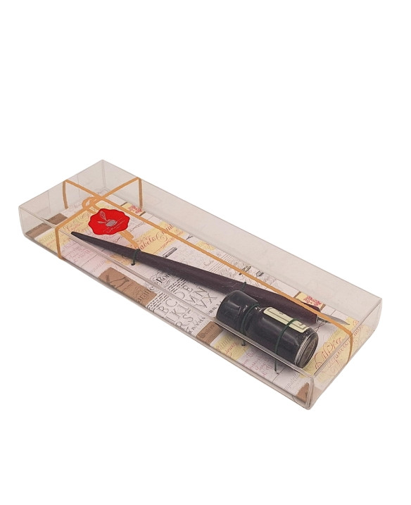 Calligraphy set – Pen with nib + ink – 708