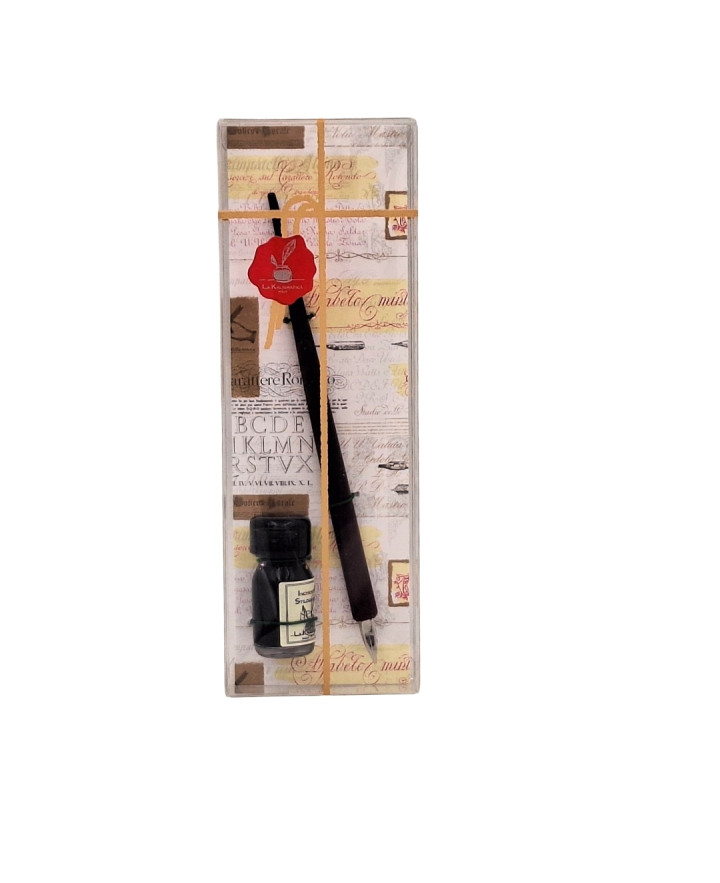 Calligraphy set – Pen with nib + ink – 708