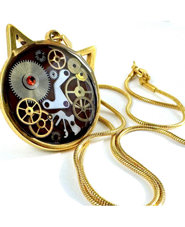 WISIOR - kotek czekoladowy I (złoty) 2