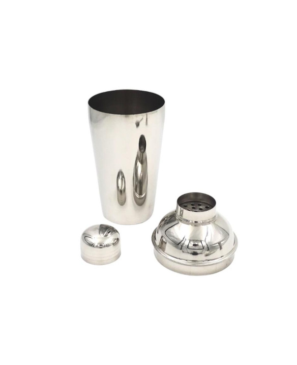 Bartending Set – 3-piece set: Shaker, Jigger, Strainer - BS48171