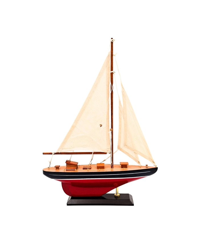 Drewniany Model Jachtu Żaglowego - F1705