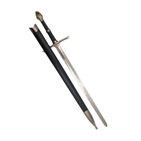 Stalowy Miecz Rycerski w Pochwie - Replika 105 cm – SW-161