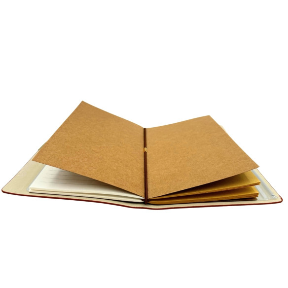 Skórzany Notes Podróżnika Organizer Wizytownik Etui – EE7