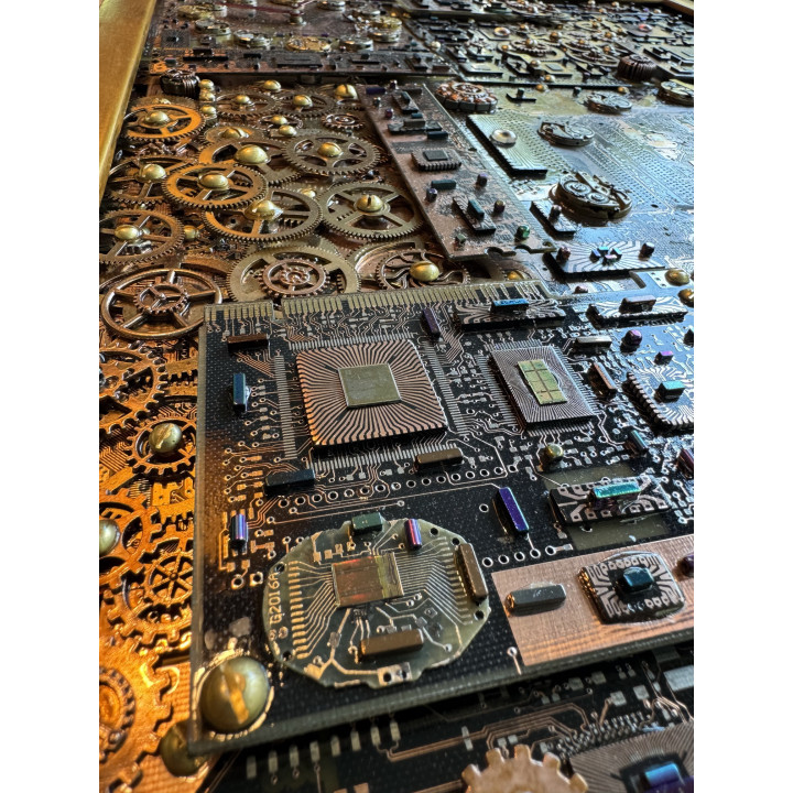 Zegar steamMEMORY I