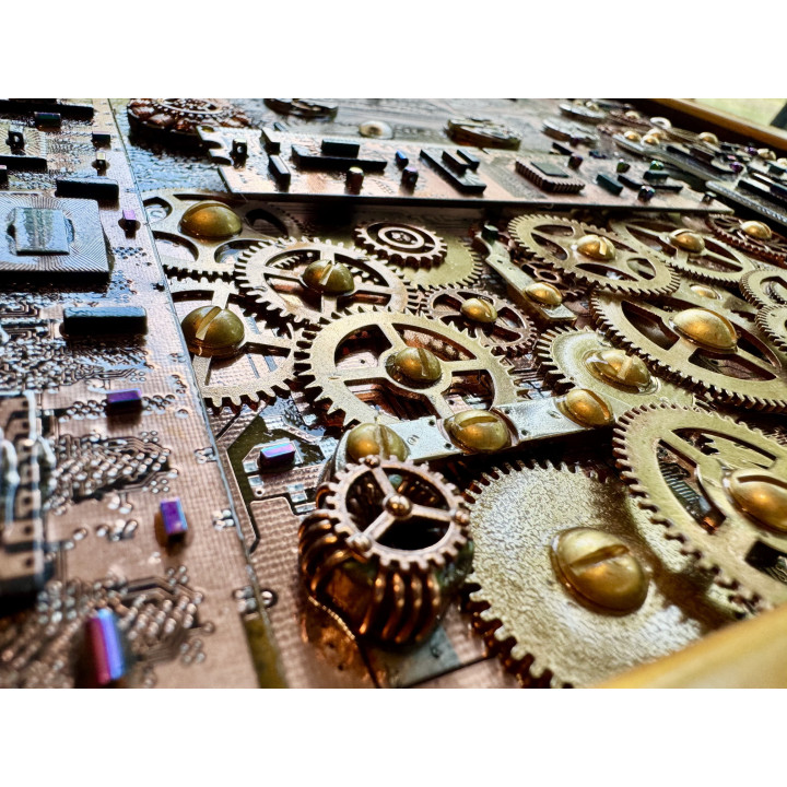 Zegar steamMEMORY I