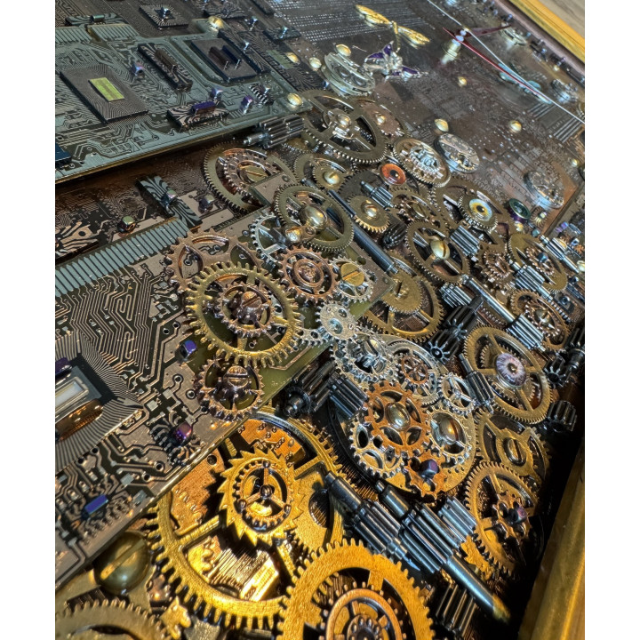 Zegar steamMEMORY I