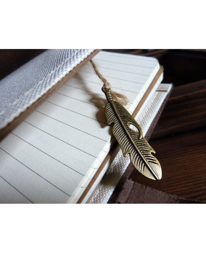 VINTAGE MIDI NOTEBOOK - CHOCOLATE + AKCESORIA