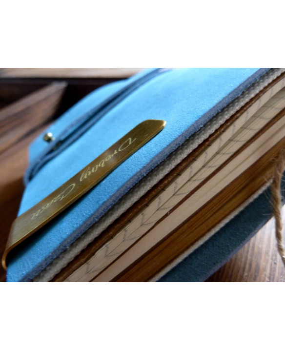VINTAGE MIDI NOTEBOOK - BLUE