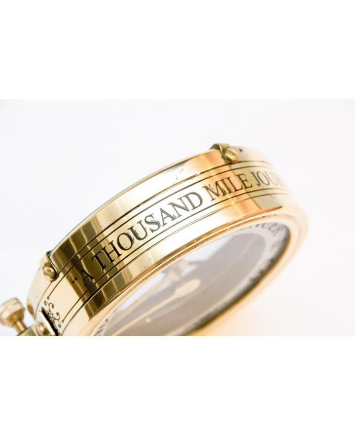 Brass compass – MAP reader