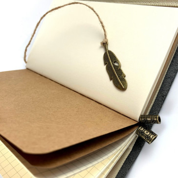 VINTAGE MIDI NOTEBOOK - GREY + ACCESSORIES 2