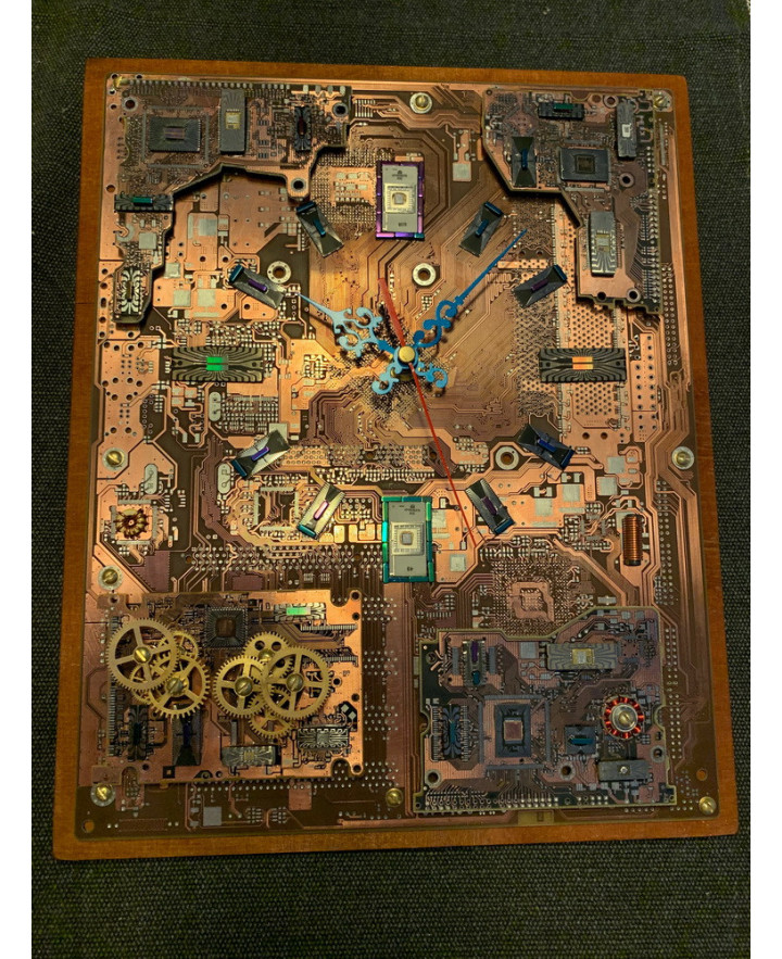 WALL-MACHINE - 3D CLOCK WALL - II