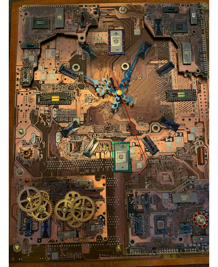 WALL-MACHINE - 3D CLOCK WALL - II