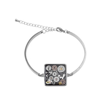 SQUARE BRACELET (BLACK) 2