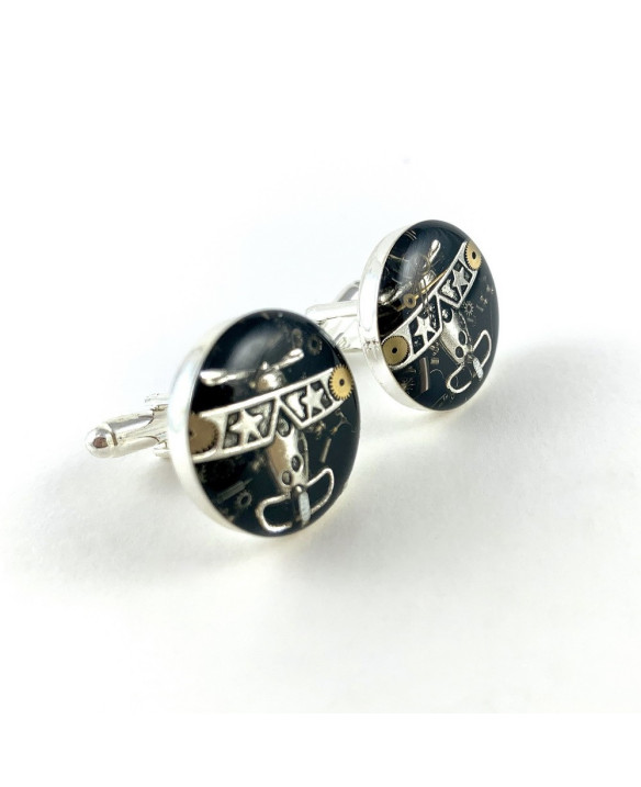 SPINKI - AVIATOR SILVER (BLACK)