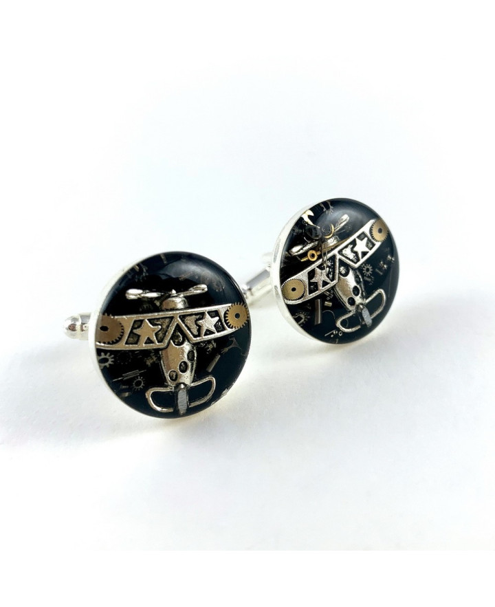 SPINKI - AVIATOR SILVER (BLACK)