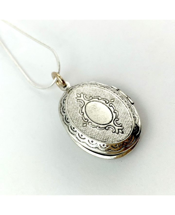 Biżuteria handmade - WISIOR - PUZDERKO NA ZDJECIE (BLUE)