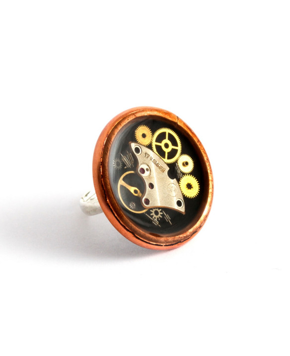 RING - COPPER - BLACK