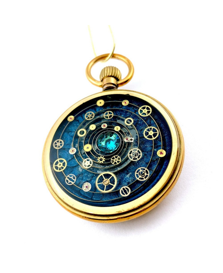 PENDANT – TIME SPIRAL – DOUBLE-SIDED