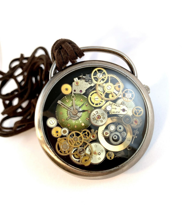  PENDANT - PRECIOUS TIME III - REVERSIBLE - 3D