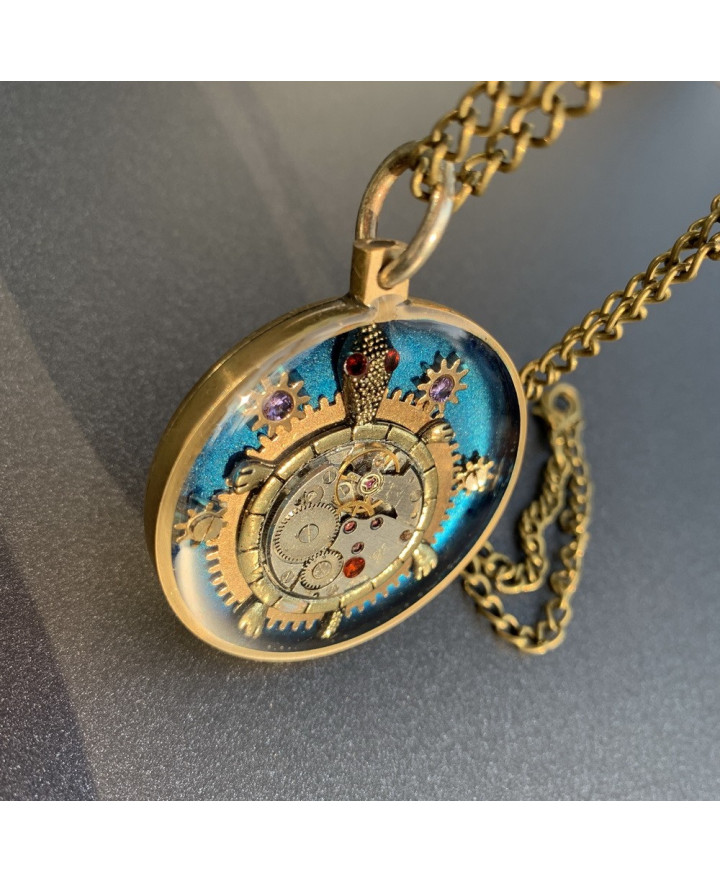 PENDANT - SLOW LIFE II - REVERSIBLE - 3D