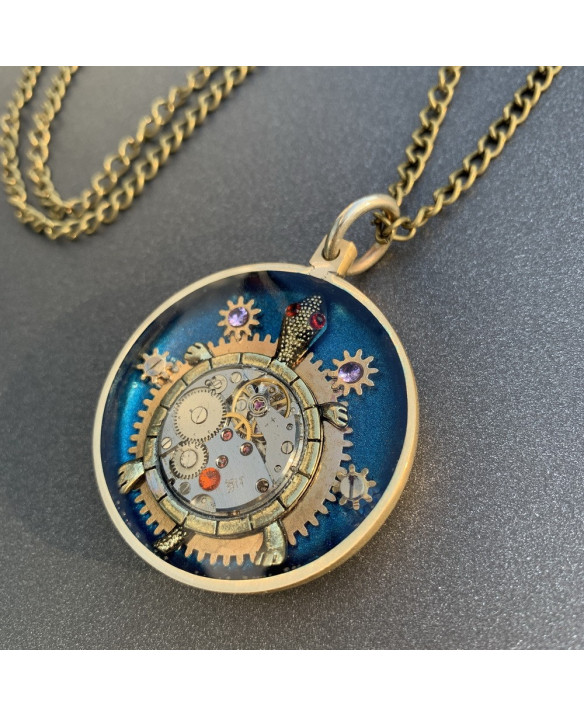 PENDANT - SLOW LIFE II - REVERSIBLE - 3D