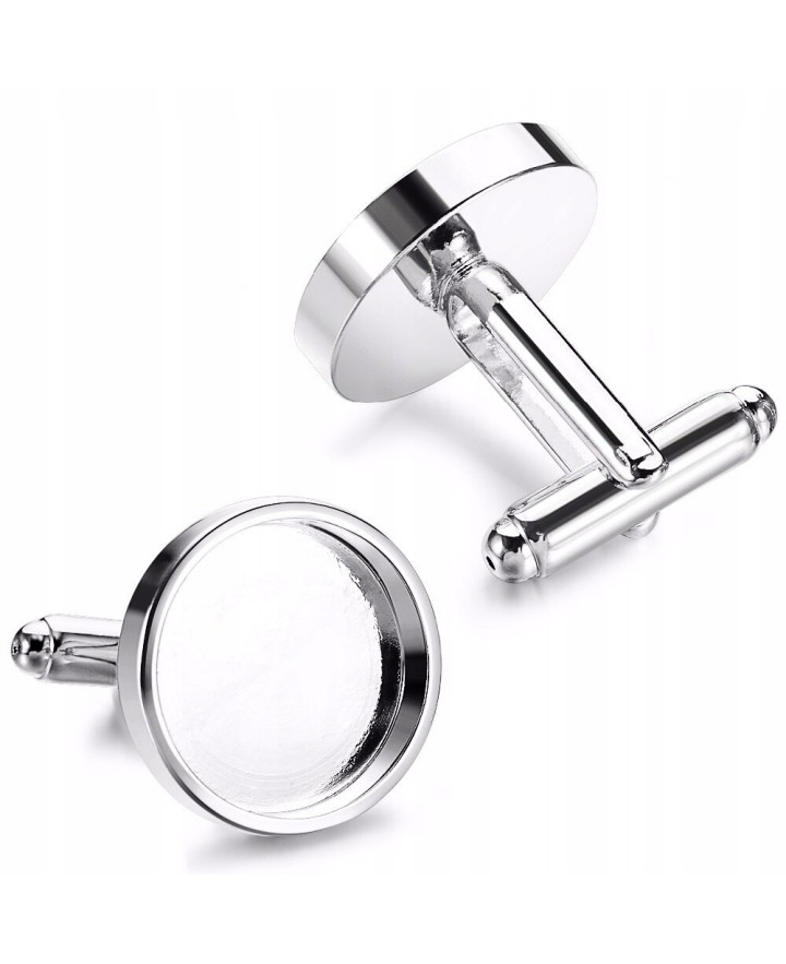 Cufflink bases, cups – 2 pieces