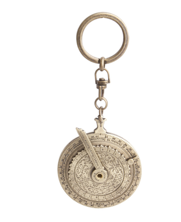 Miniature star clock – nocturnal  H84 – keyring
