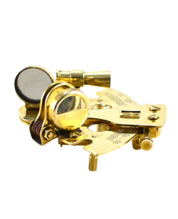 Small Brass Sextant in a box – NC1506