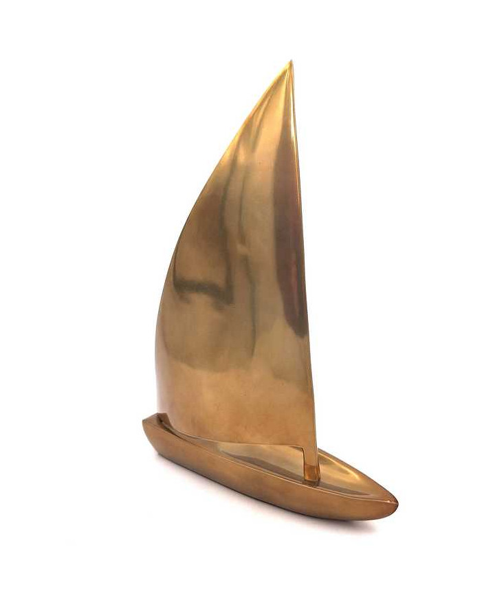 Duża Żaglówka - Aluminium - 47x38 cm - N-3044