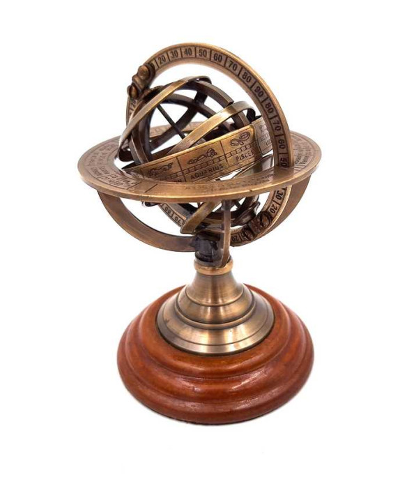 Brass astrolabe – Height 13.5 cm – NI351