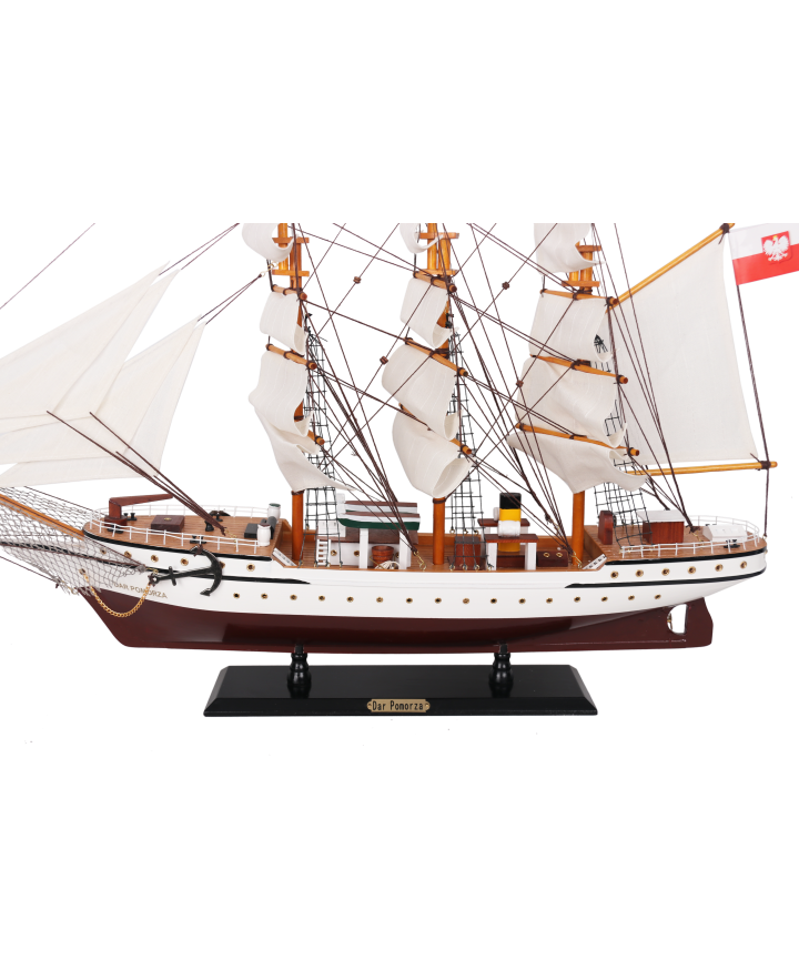 Model żaglowca Dar Pomorza 80cm - DARPOM80